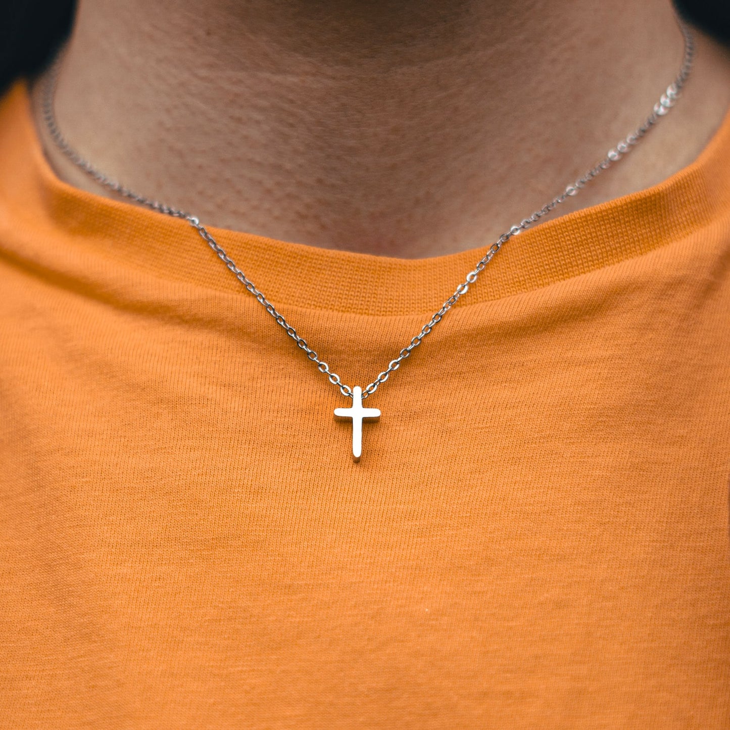 Sada pro tátu - Řetízek s křížkem menší