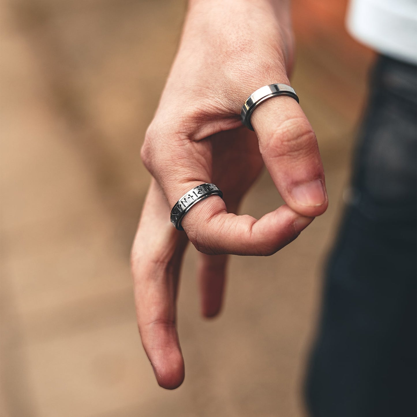 Antistresový Runový prsten