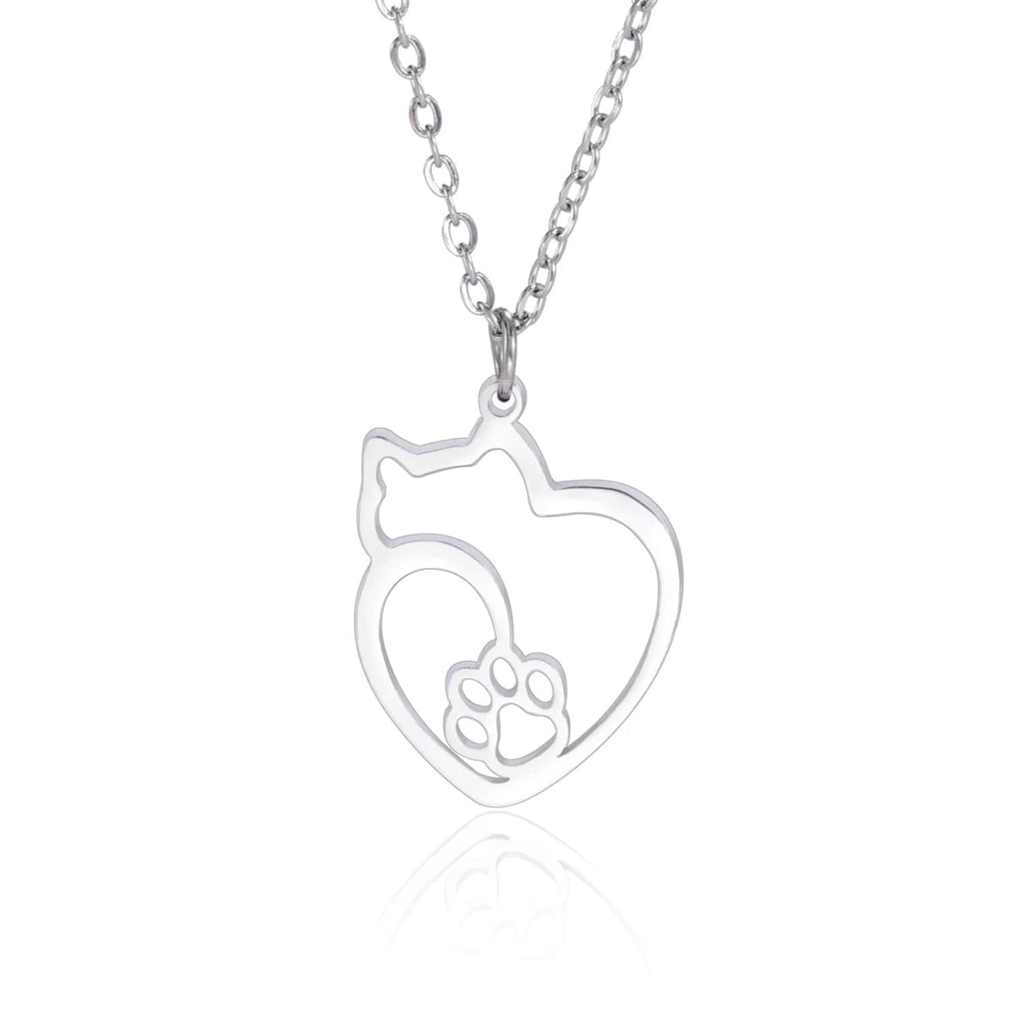 zamilovaný řetízek s kočkou