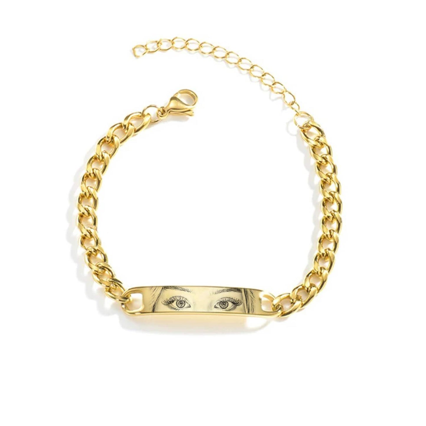 Náramek s očima lásky - z fotky