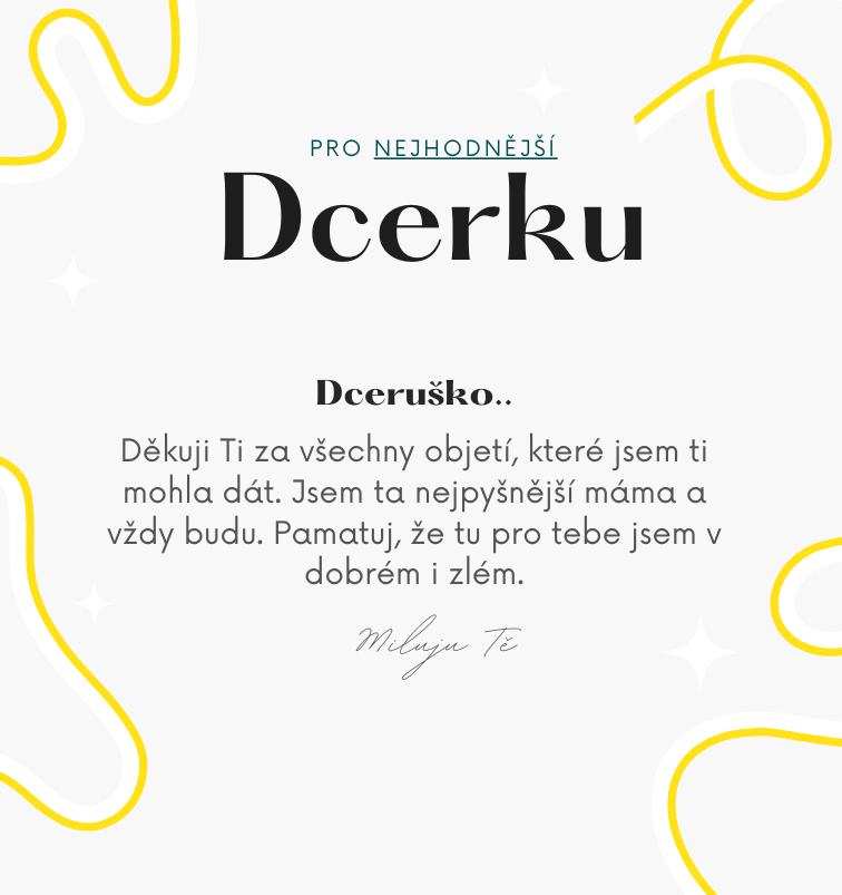 Sada pro dceru - Square silver řetízek