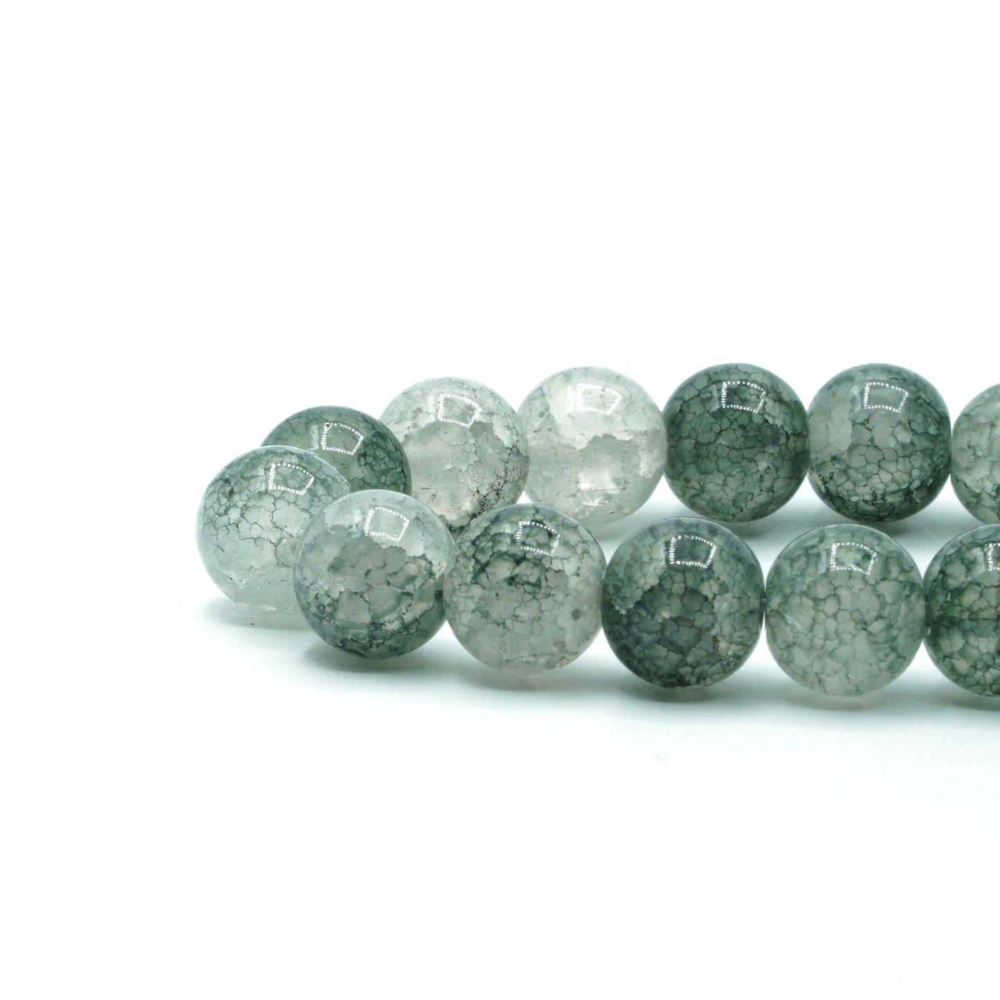 Šedý minerálny náramok pre slečny