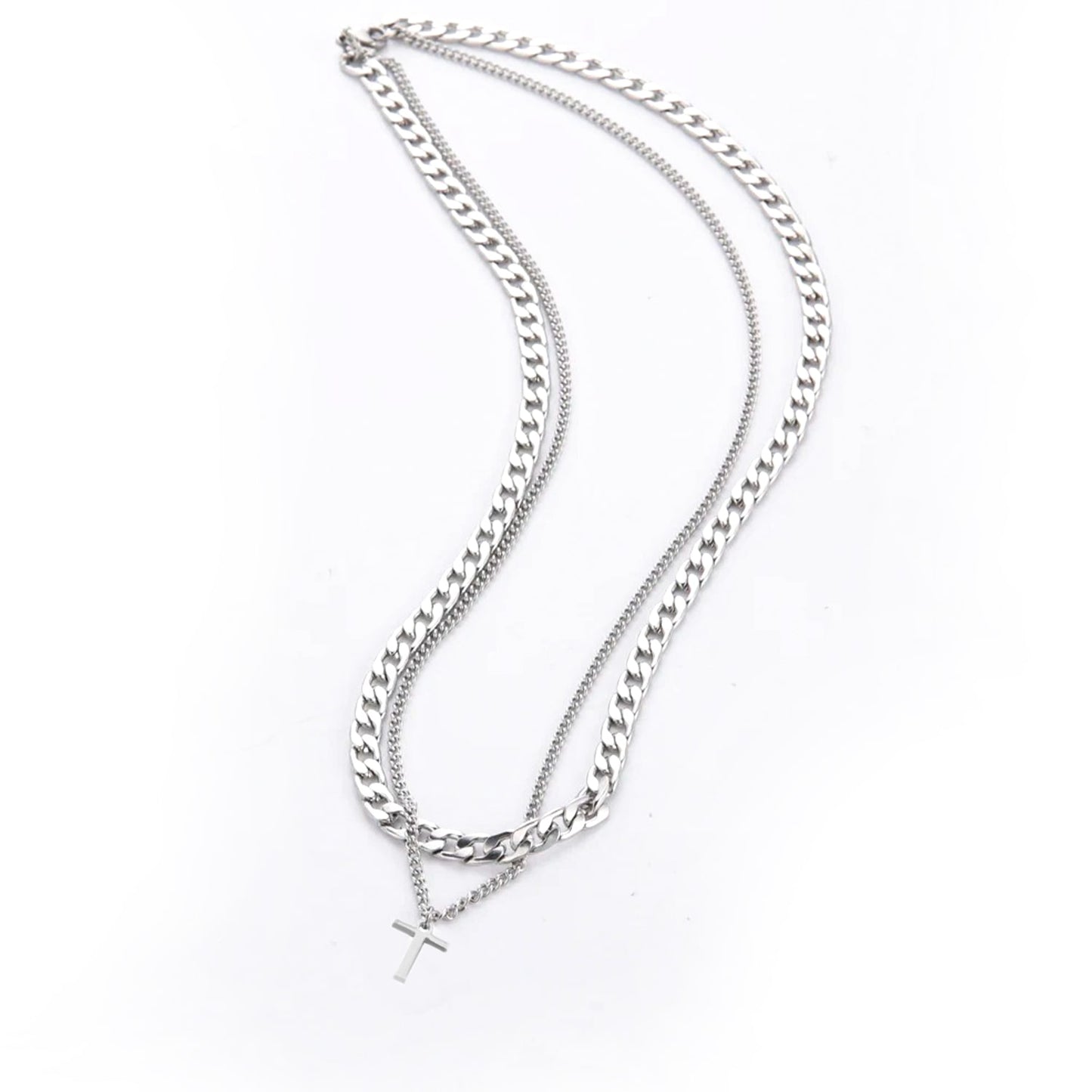 set řetízků s písmenem T