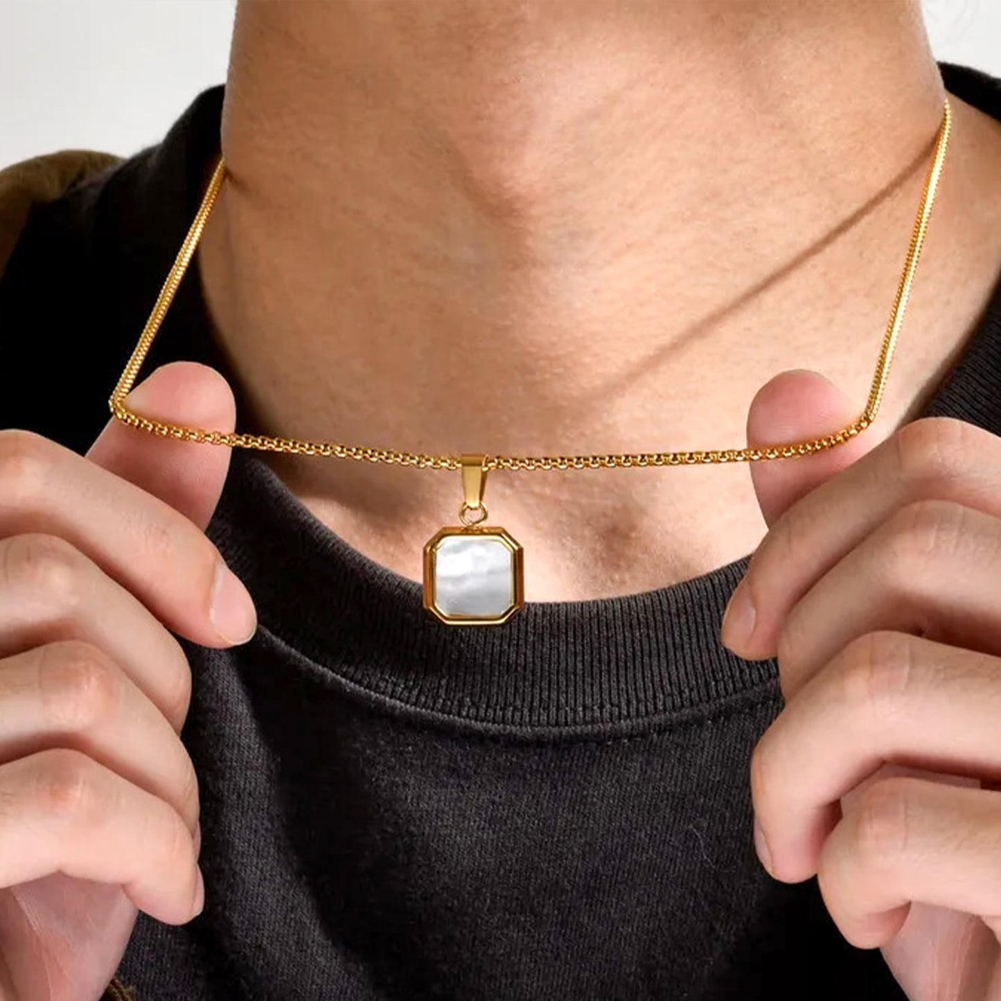 nahrdelnik zlato bily