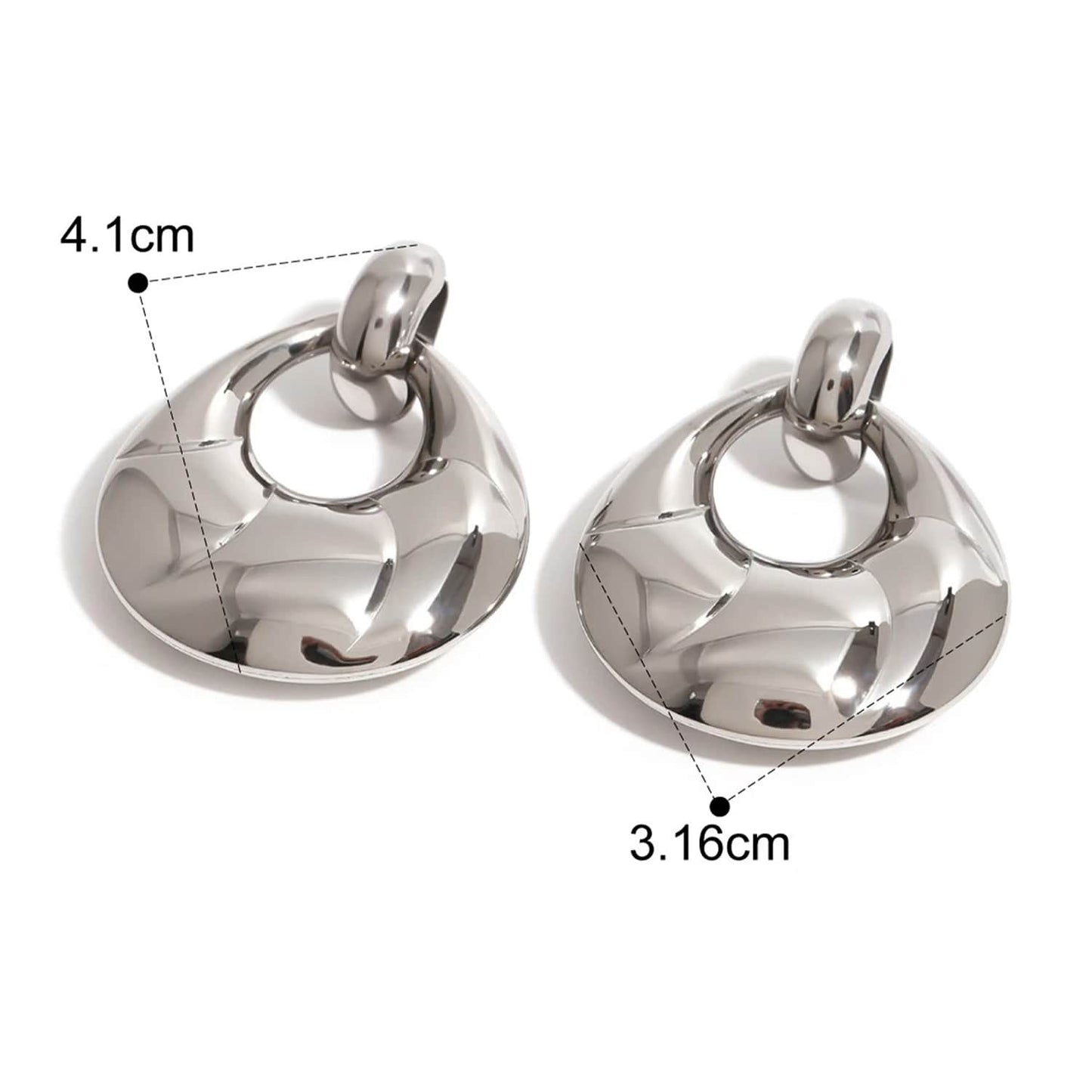 Dámske náušnice slzy