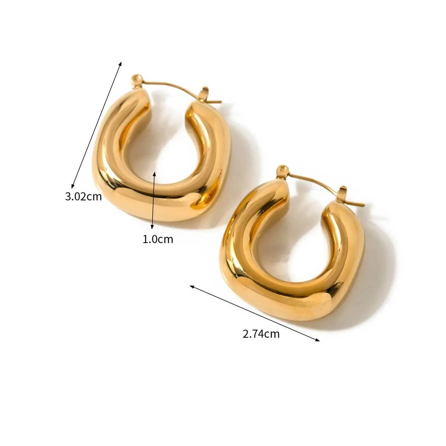 Dámske náušnice slzy