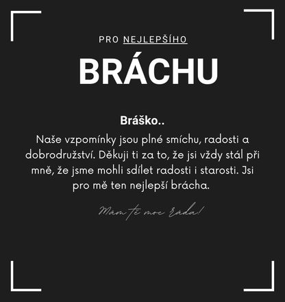 Sada pro bratra - Cuban náramek