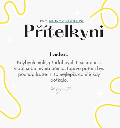 Sada pro přítelkyni/manželku - Řetízek se srdíčkem