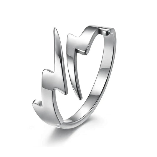 Lightness stylový stříbrný prsten