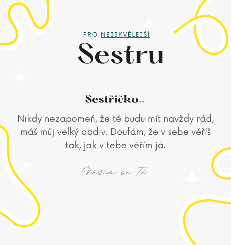 Sada pro sestru - Dvojité srdíčko