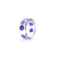 fialový smiley ring