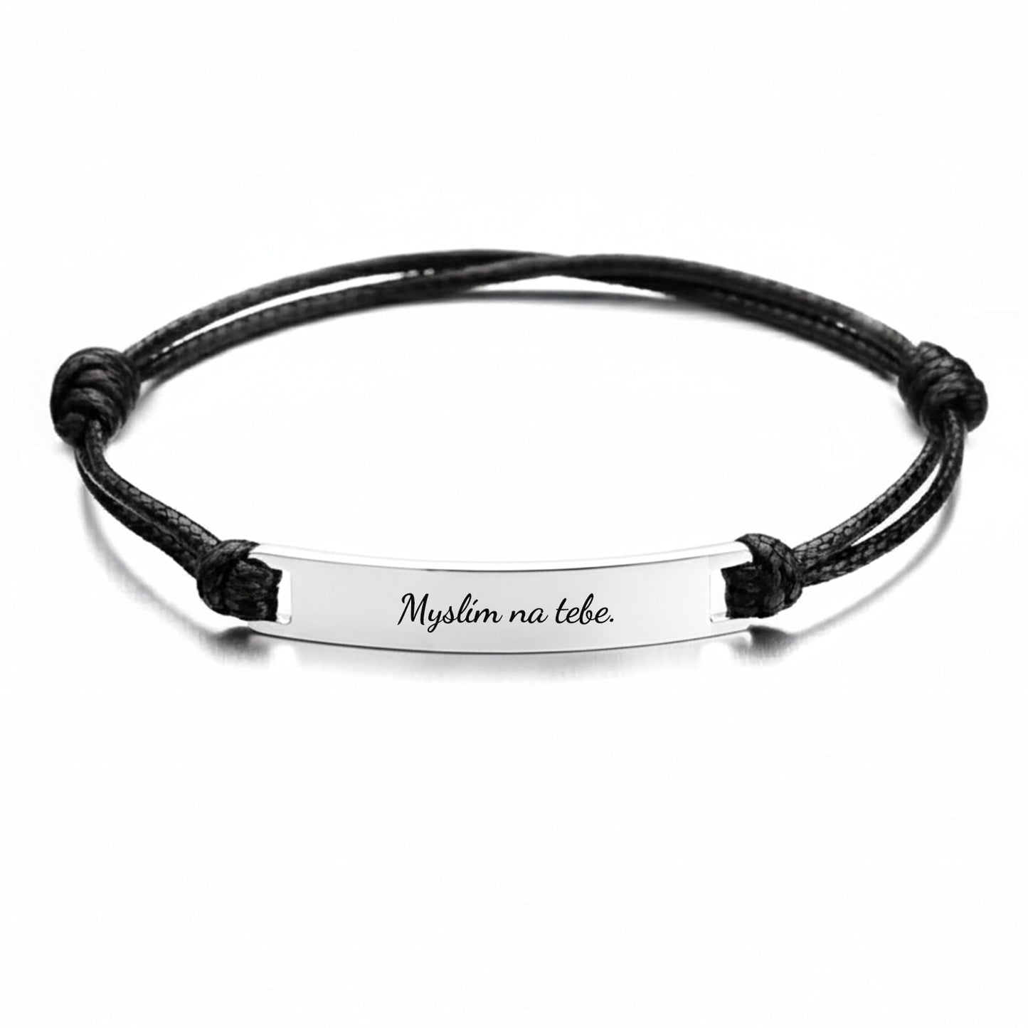 Dámský náramek s textem