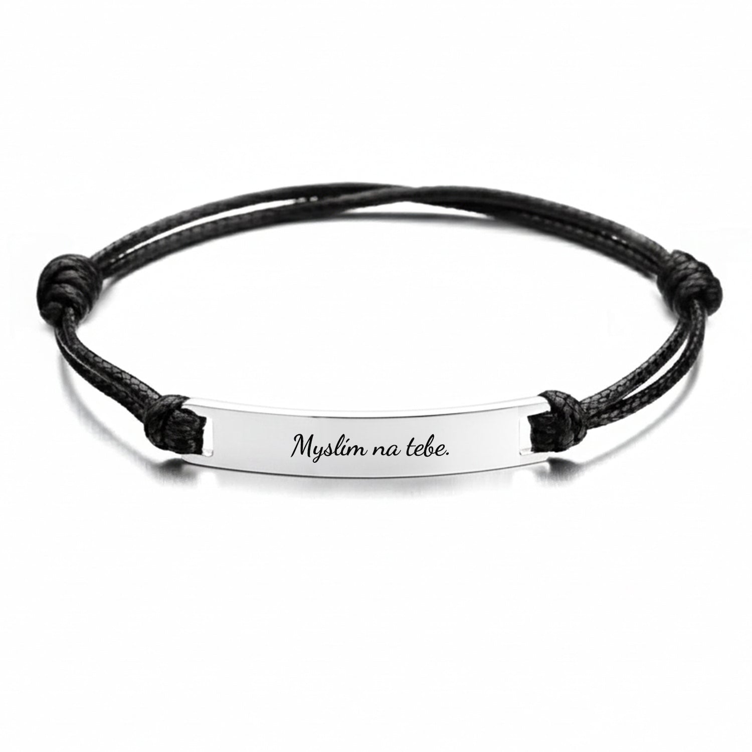 Dámský náramek s textem