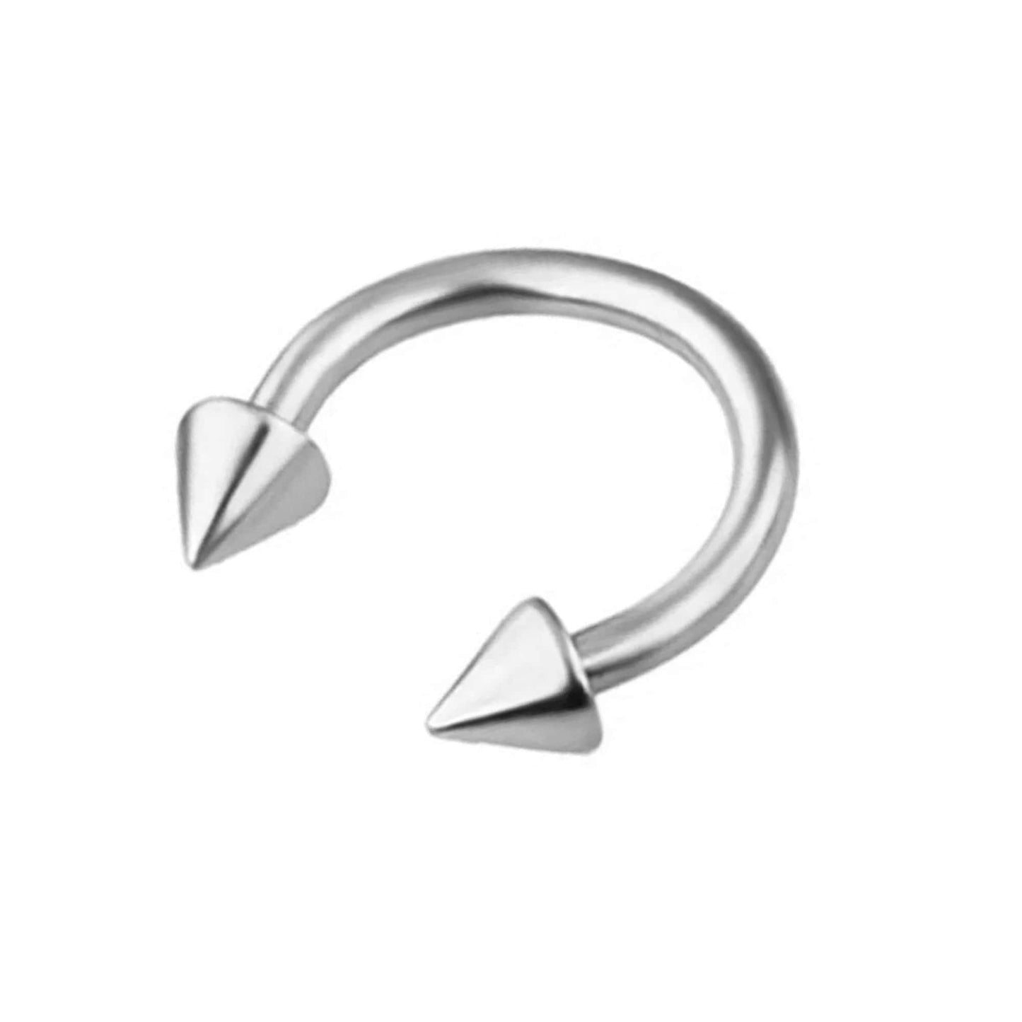 Septum do nosa - piercing