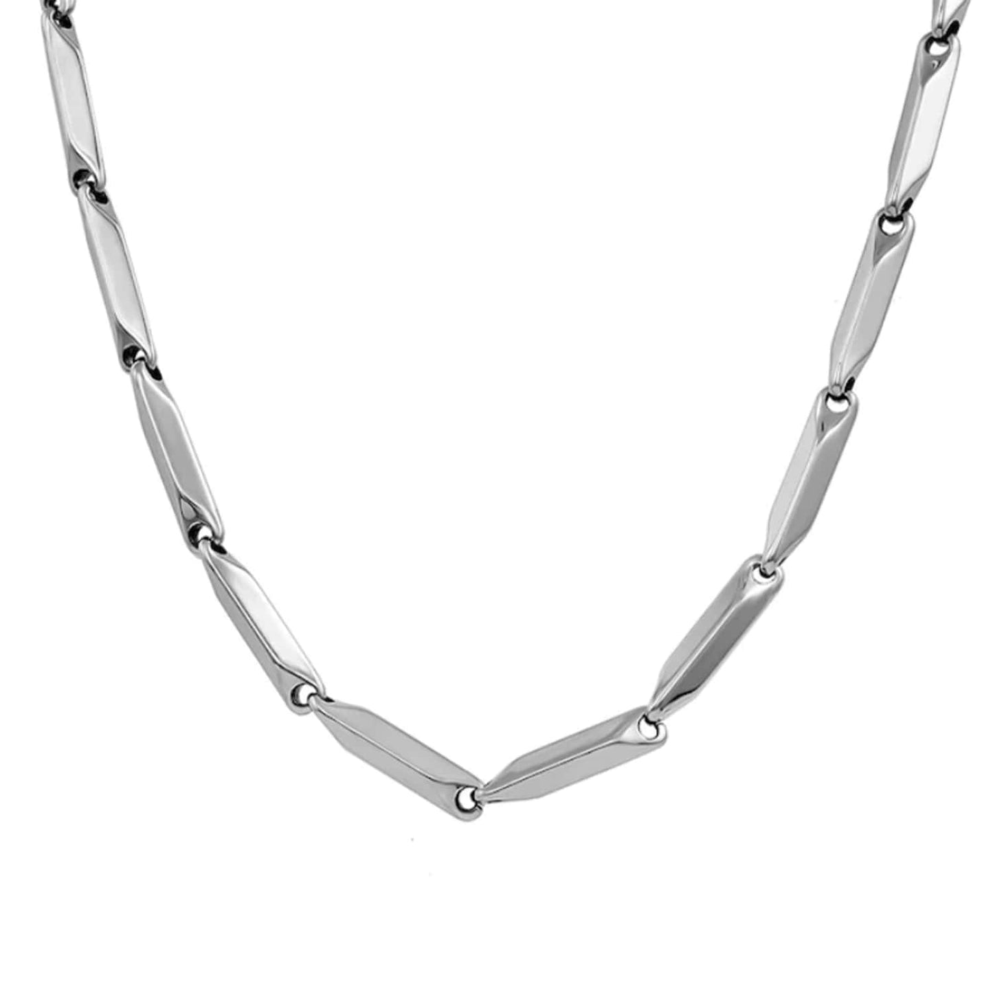 Stříbrný náhrdelník Sharp