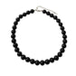 perlový náhrdelník černý