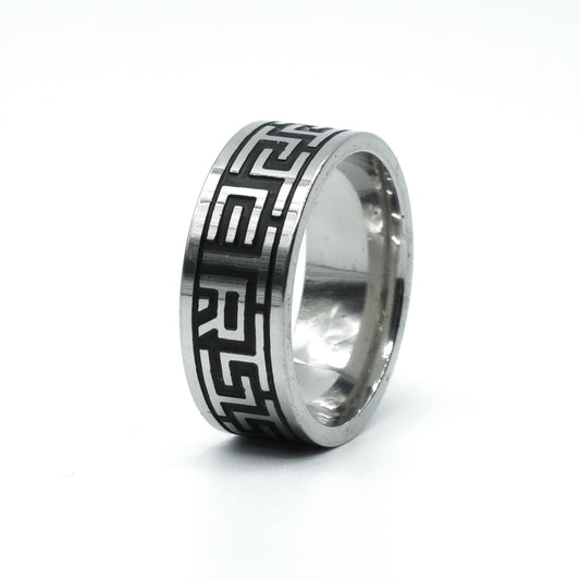 řecký prsten z oceli