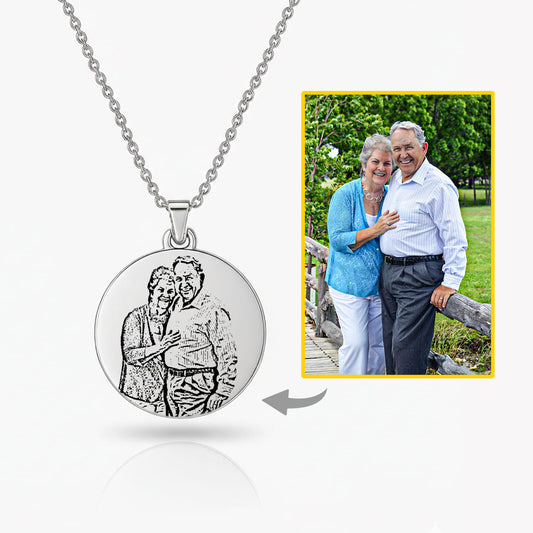 Jemný řetízek s vlastním obrázkem či textem