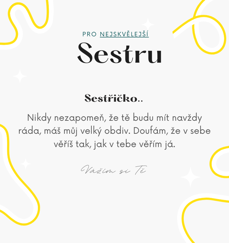 Sada pro sestru - Dvojité srdíčko