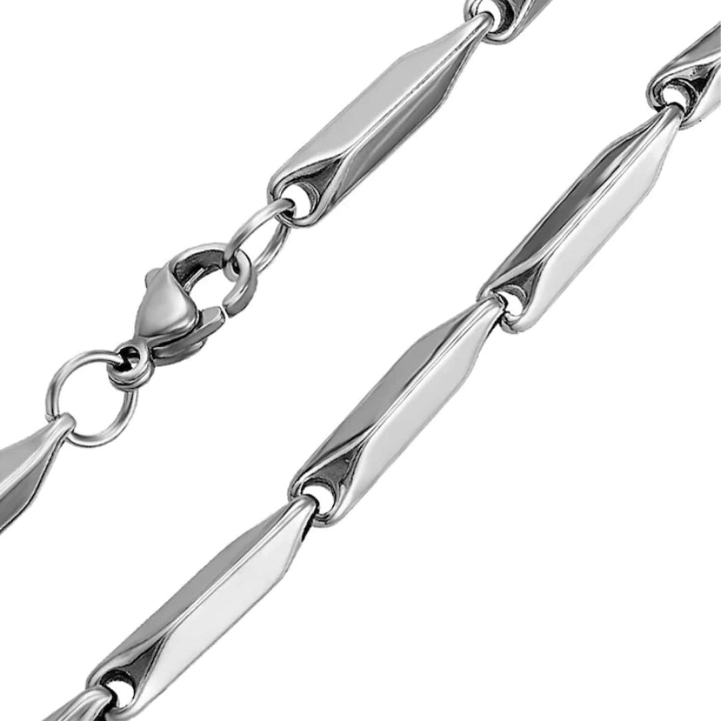 Strieborný náhrdelník Sharp - premium