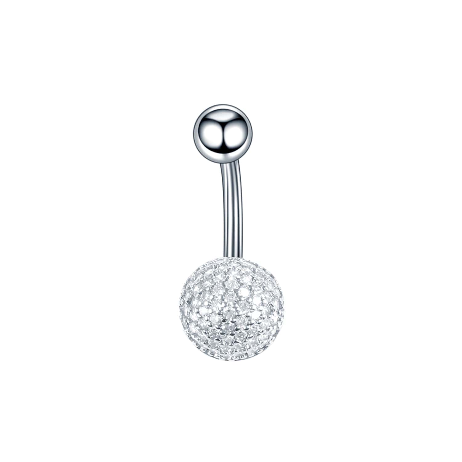 třpytivý piercing
