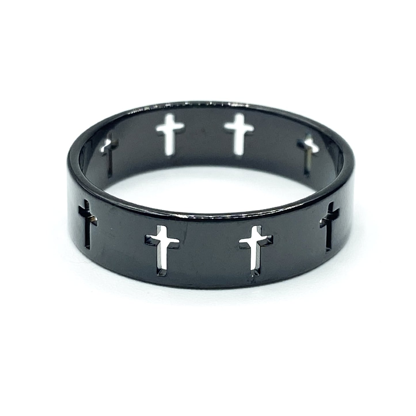 Prsteň Cross - krížiky